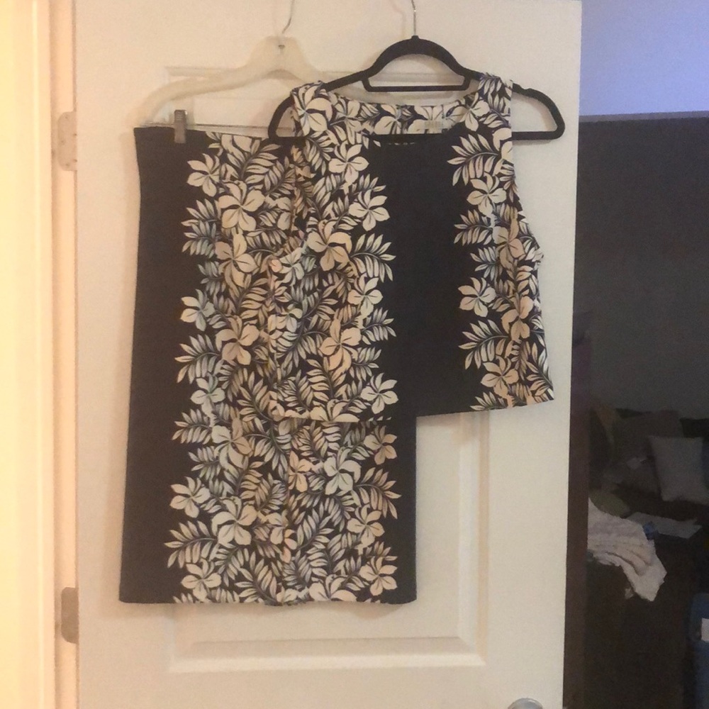 Skirt and matching top
